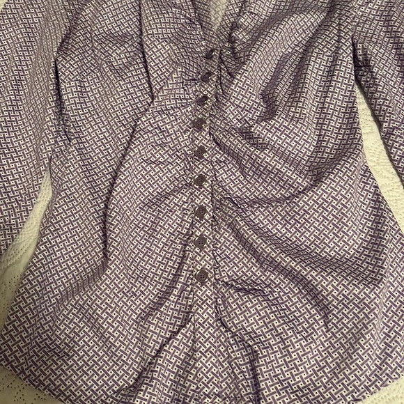 New York Company fitted button up shirt XS - Picture 5 of 6